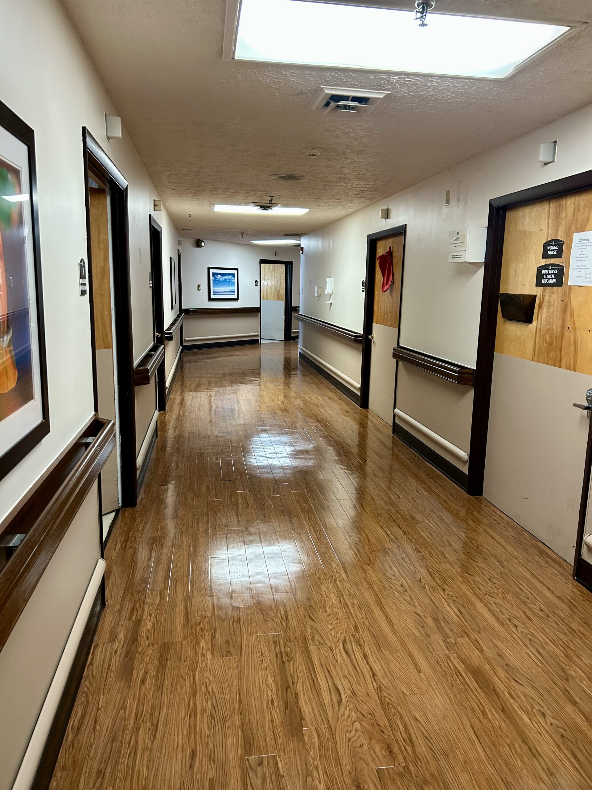 Hallways in Nursing Home