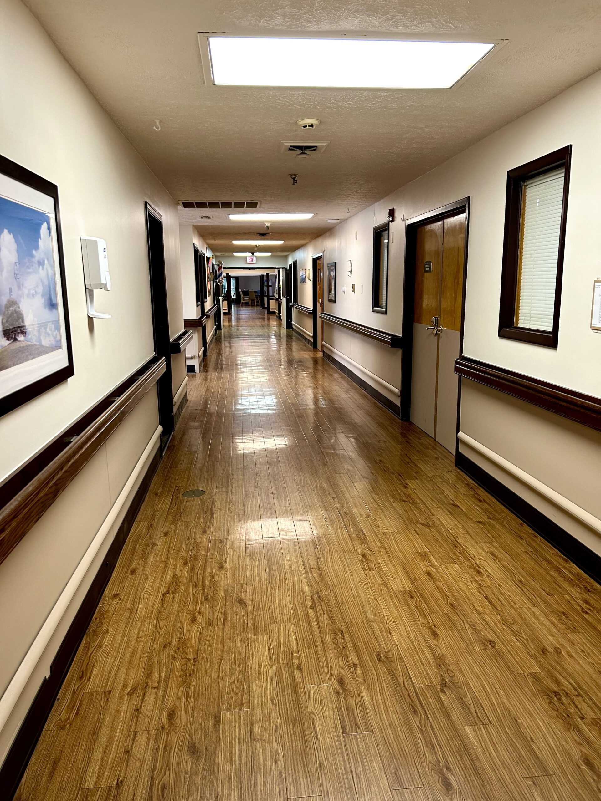 Hallway in Nursing Home