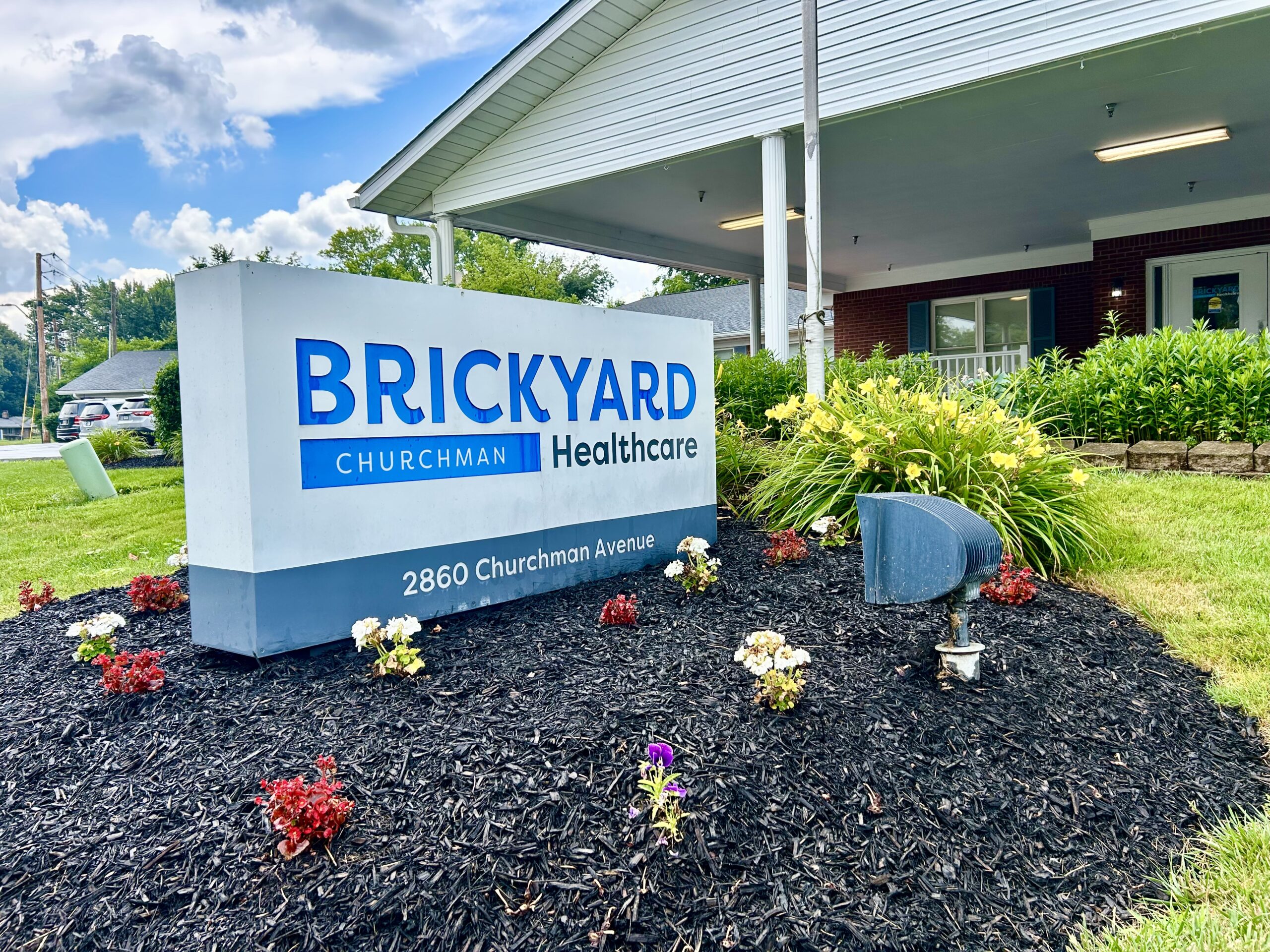 Brickyard Churchman Exterior Sign