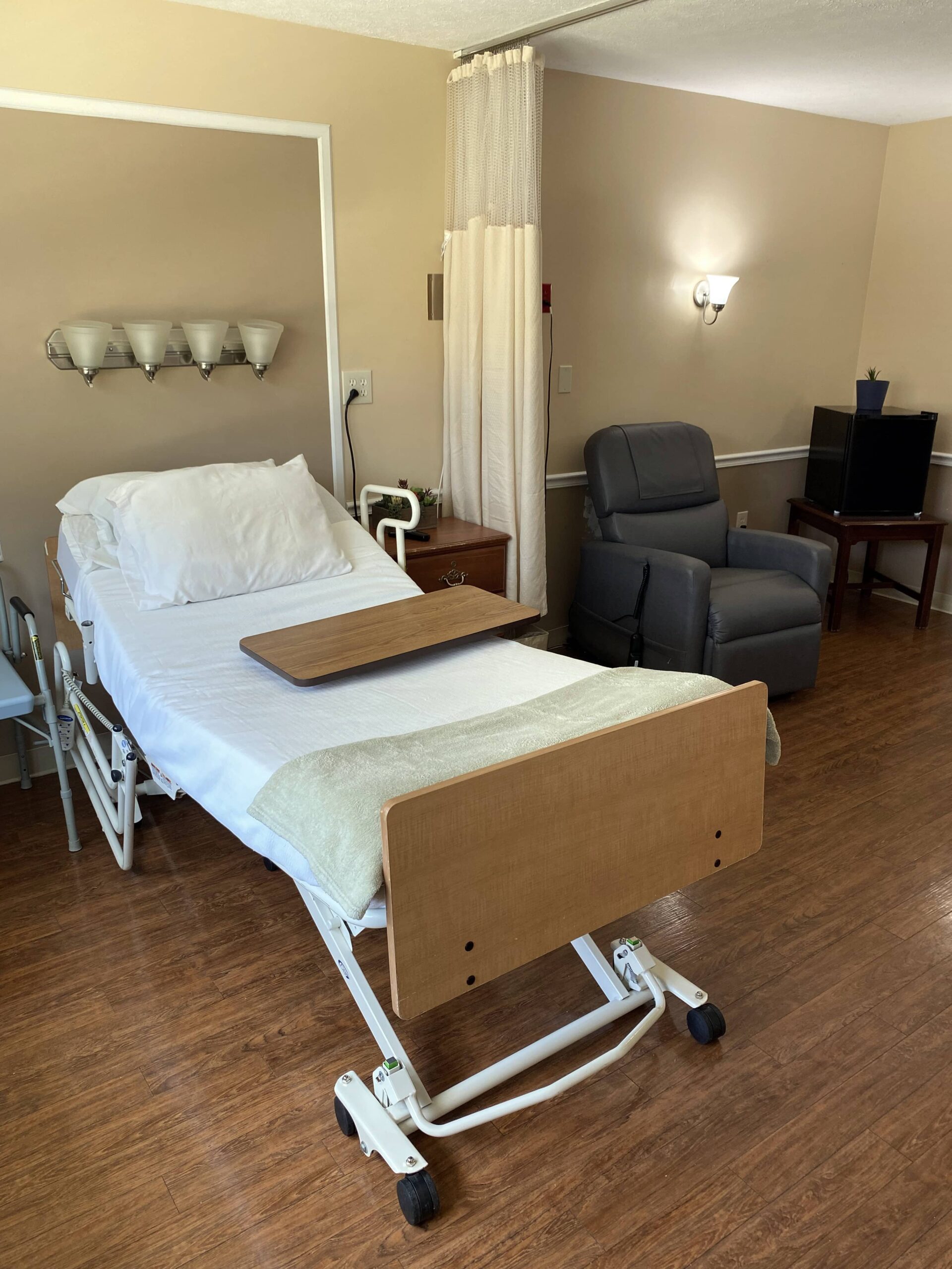 Brickyard Healthcare Brandywine Care Center resident bedroom suite