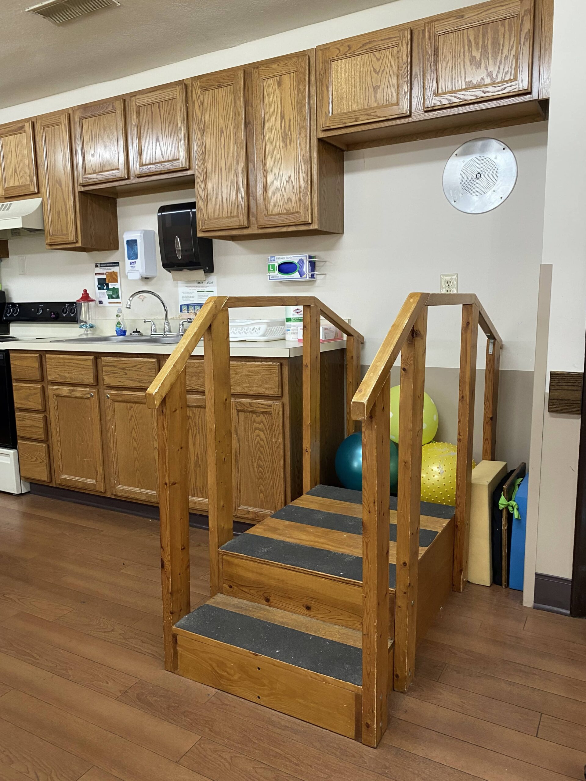 Brickyard Healthcare Brandywine Care Center physical therapy steps