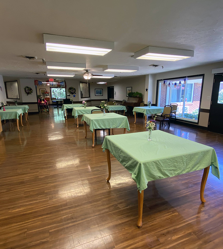 Brickyard Healthcare Brookview Care Center dining room