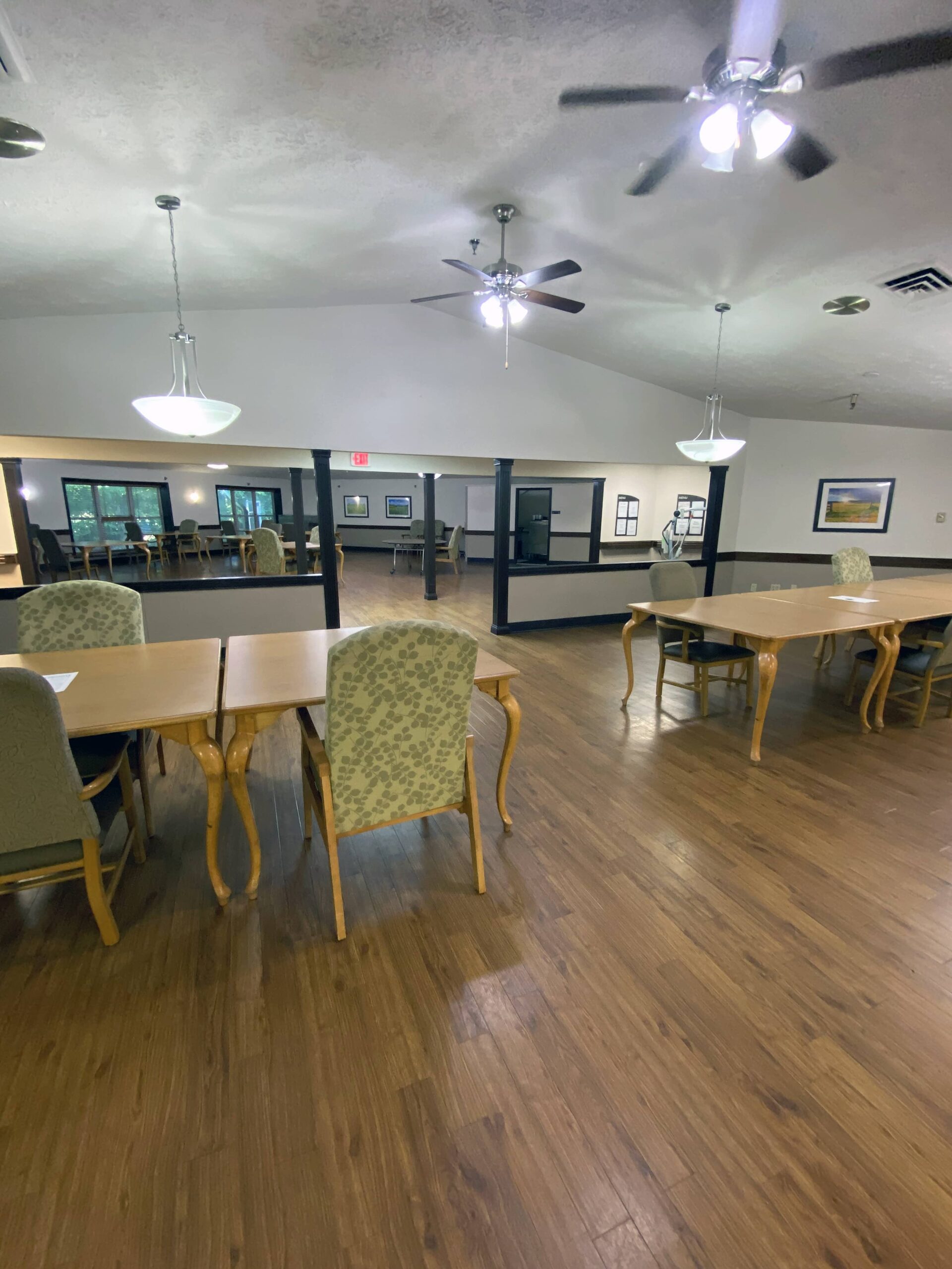 Brickyard Healthcare Churchman Care Center dining area