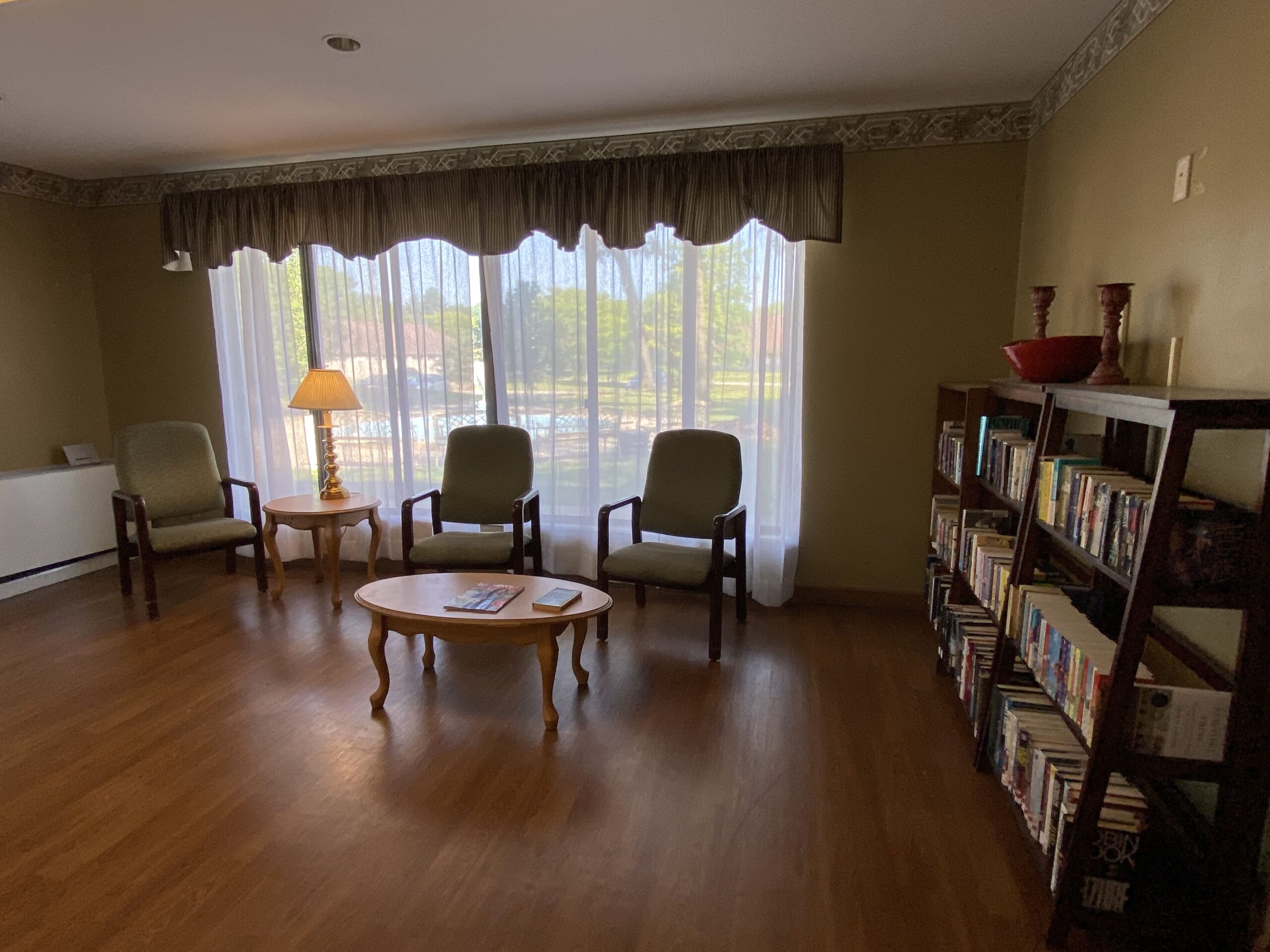 Brickyard Healthcare Fountainview Care Center sitting area for residents