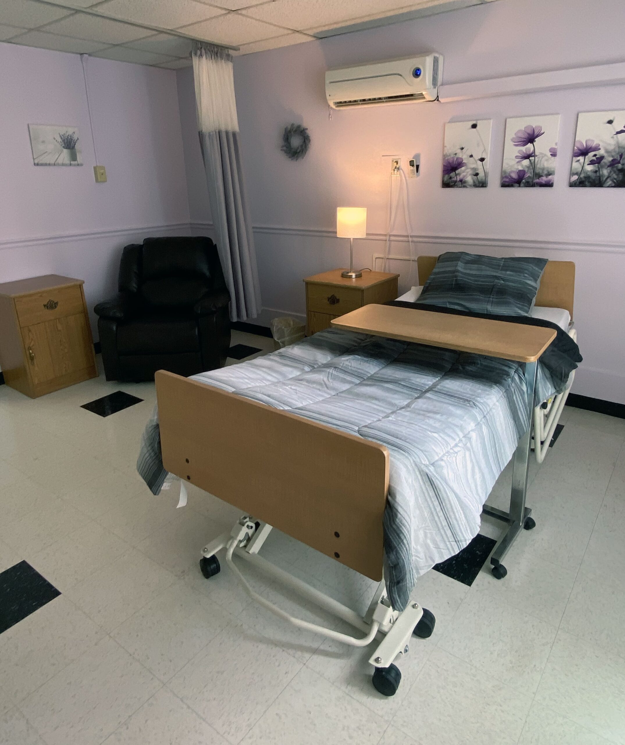Brickyard Healthcare LaPorte Care Center resident bedroom suite