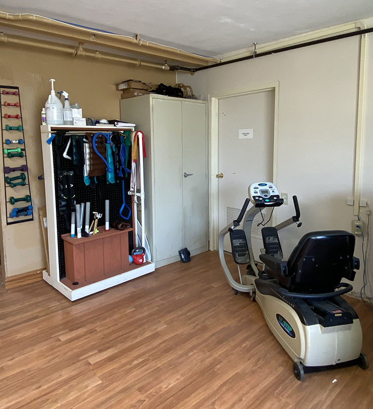 Brickyard Healthcare LaPorte Care Center physical therapy equipment