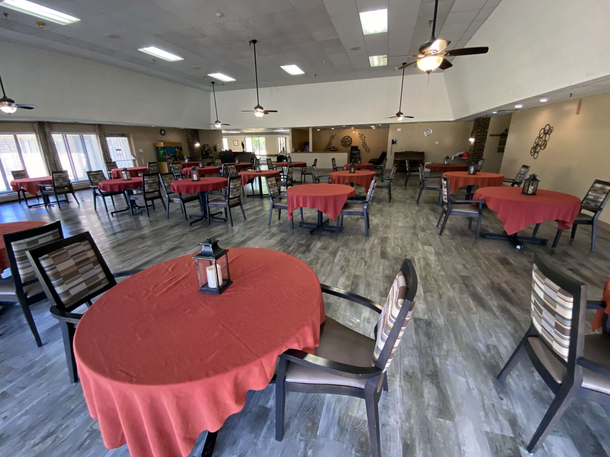 Brickyard Healthcare Merrillville Care Center dining room