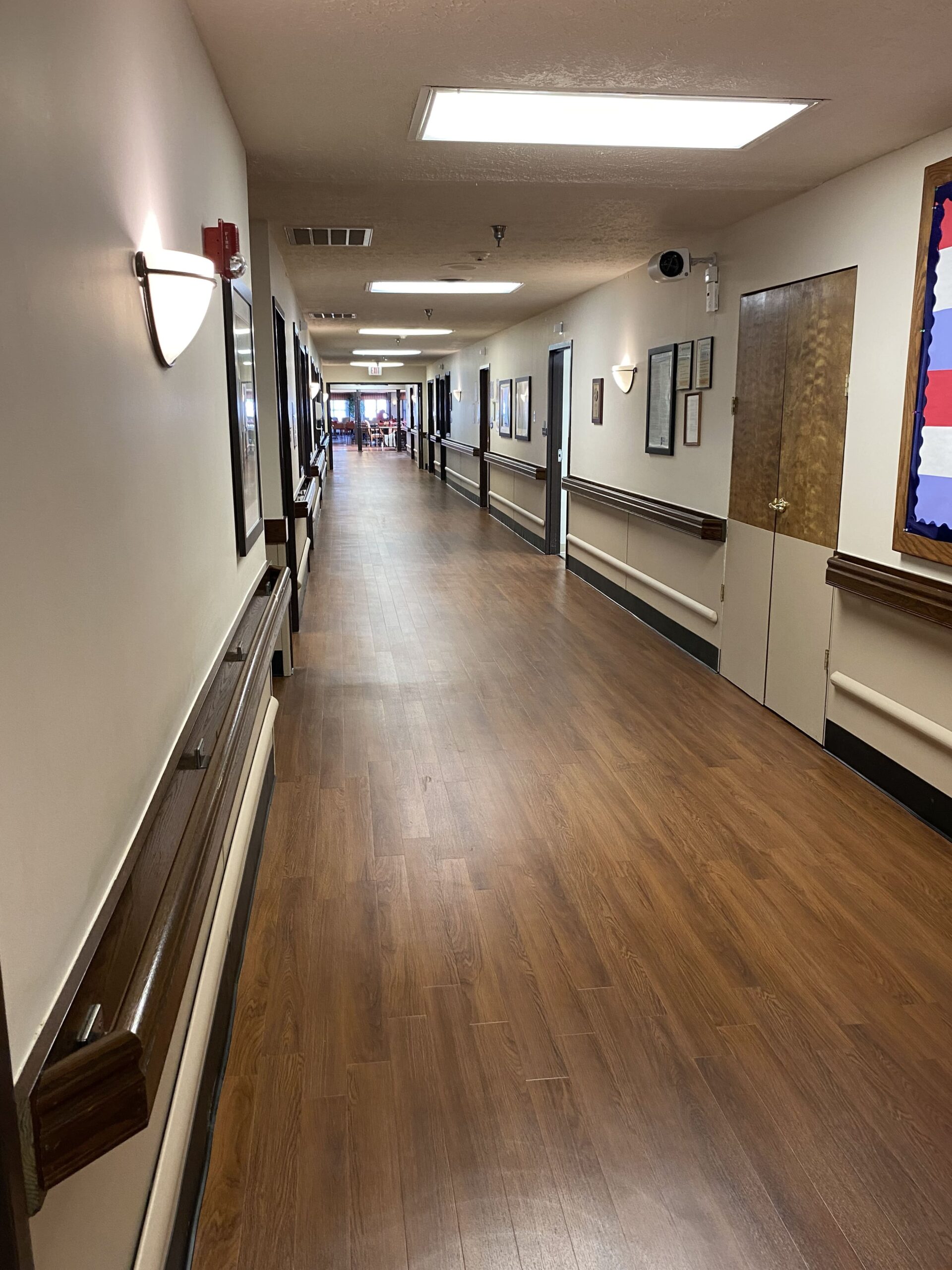 Brickyard Healthcare Richmond Care Center interior hallway