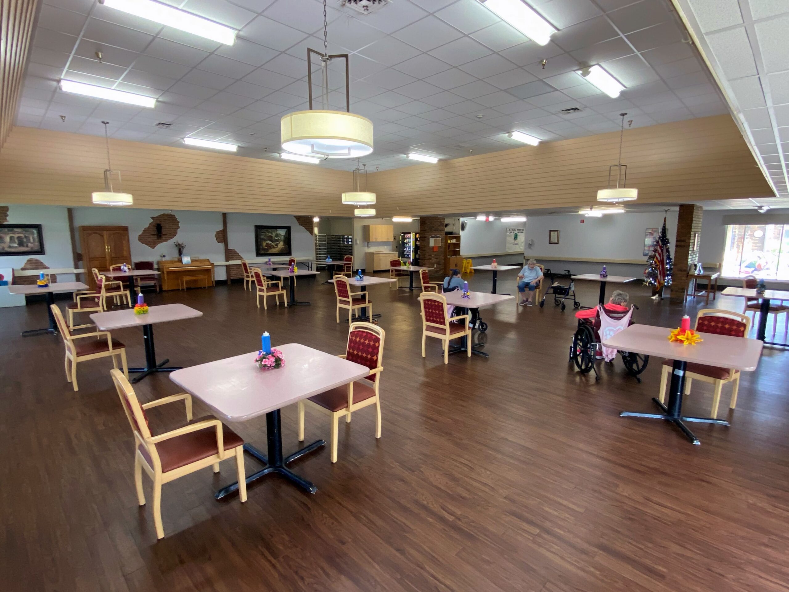 Brickyard Healthcare Terrace Care Center dining area