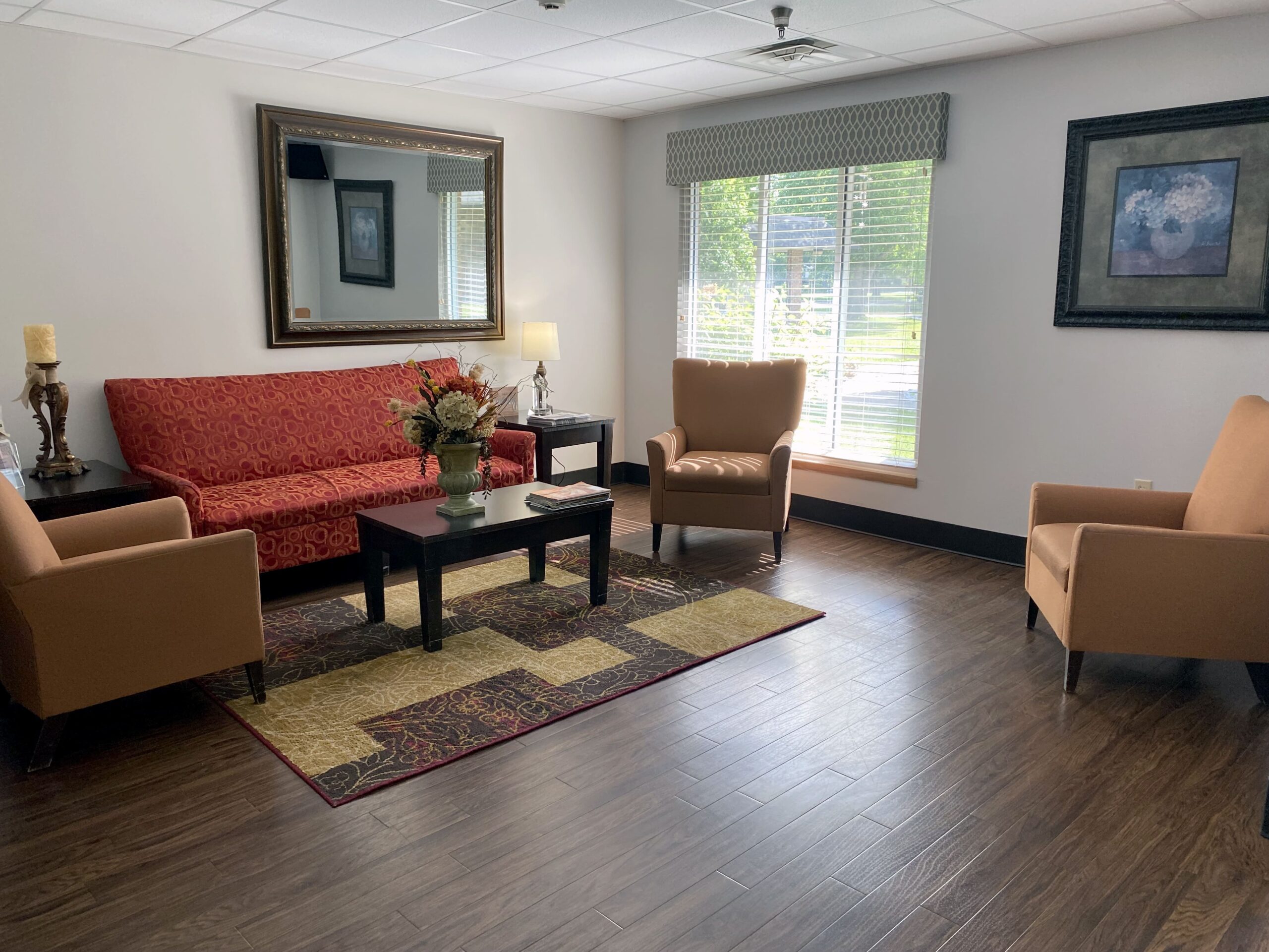 Brickyard Healthcare Terrace Care Center sitting area