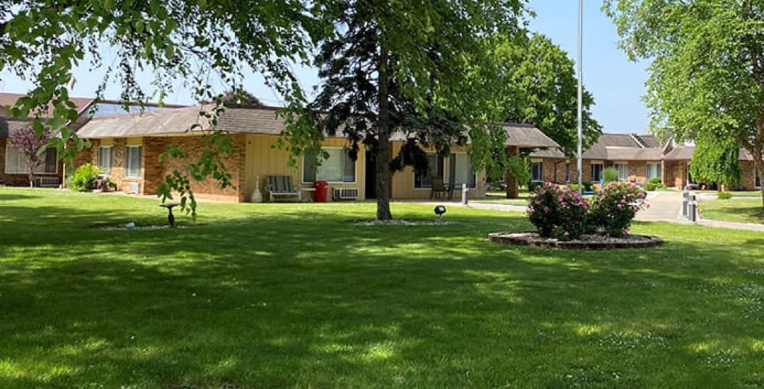 Brickyard Healthcare Terrace Care Center exterior front entrance