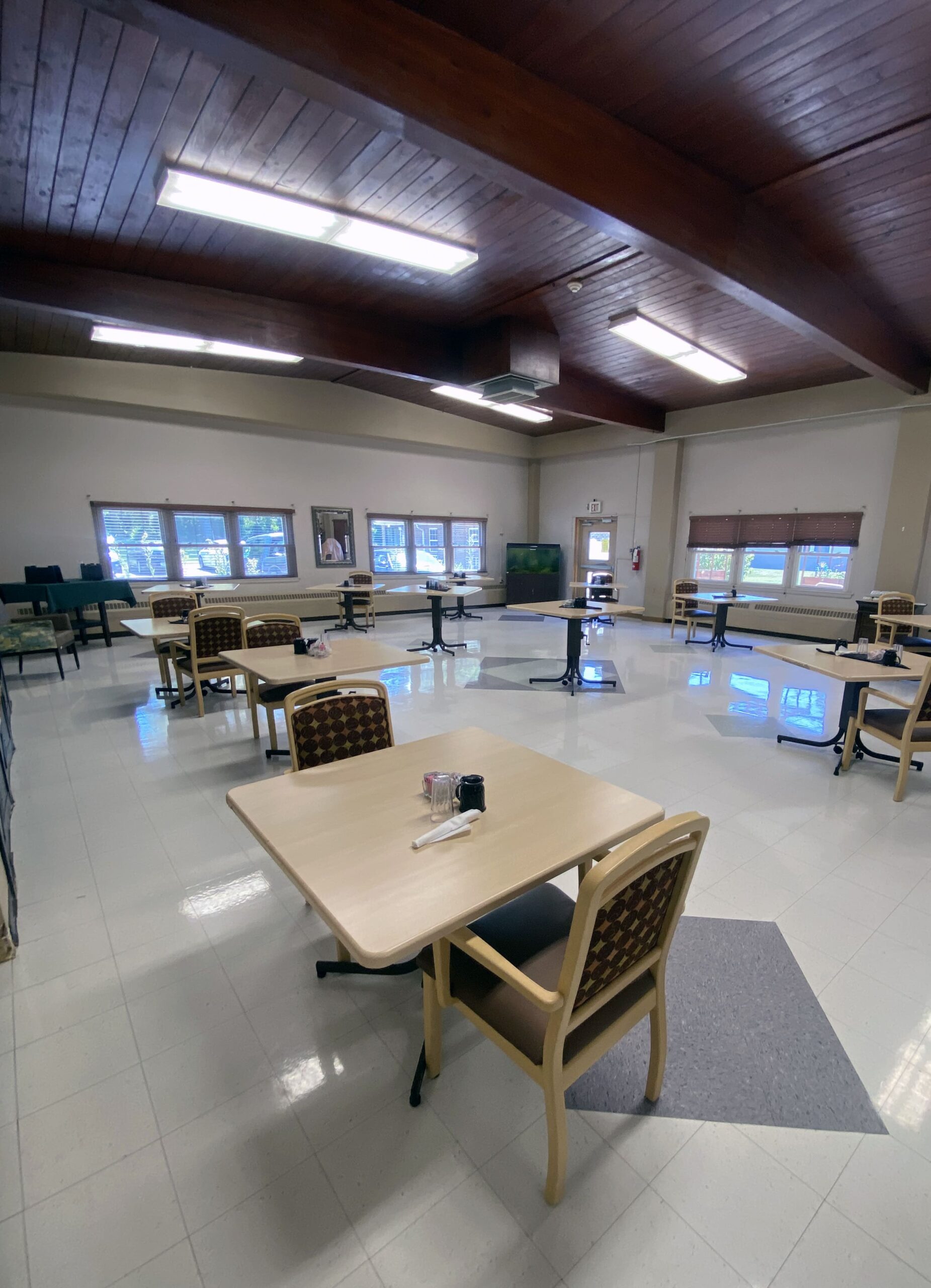 Brickyard Healthcare Twelfth Street Care Center dining area