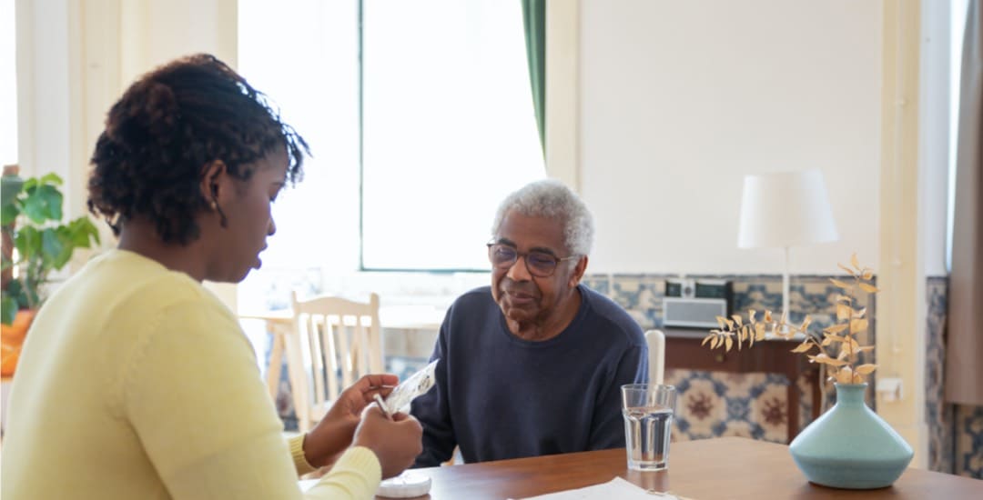 A patient receiving short-term care.