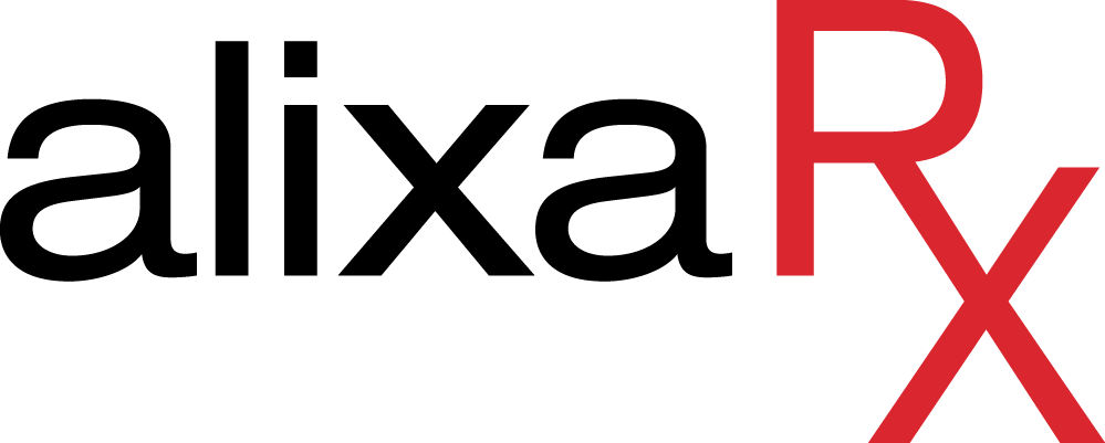 Logo for Brickyard Healthcare's pharmacy services provider, AlixaRx™.